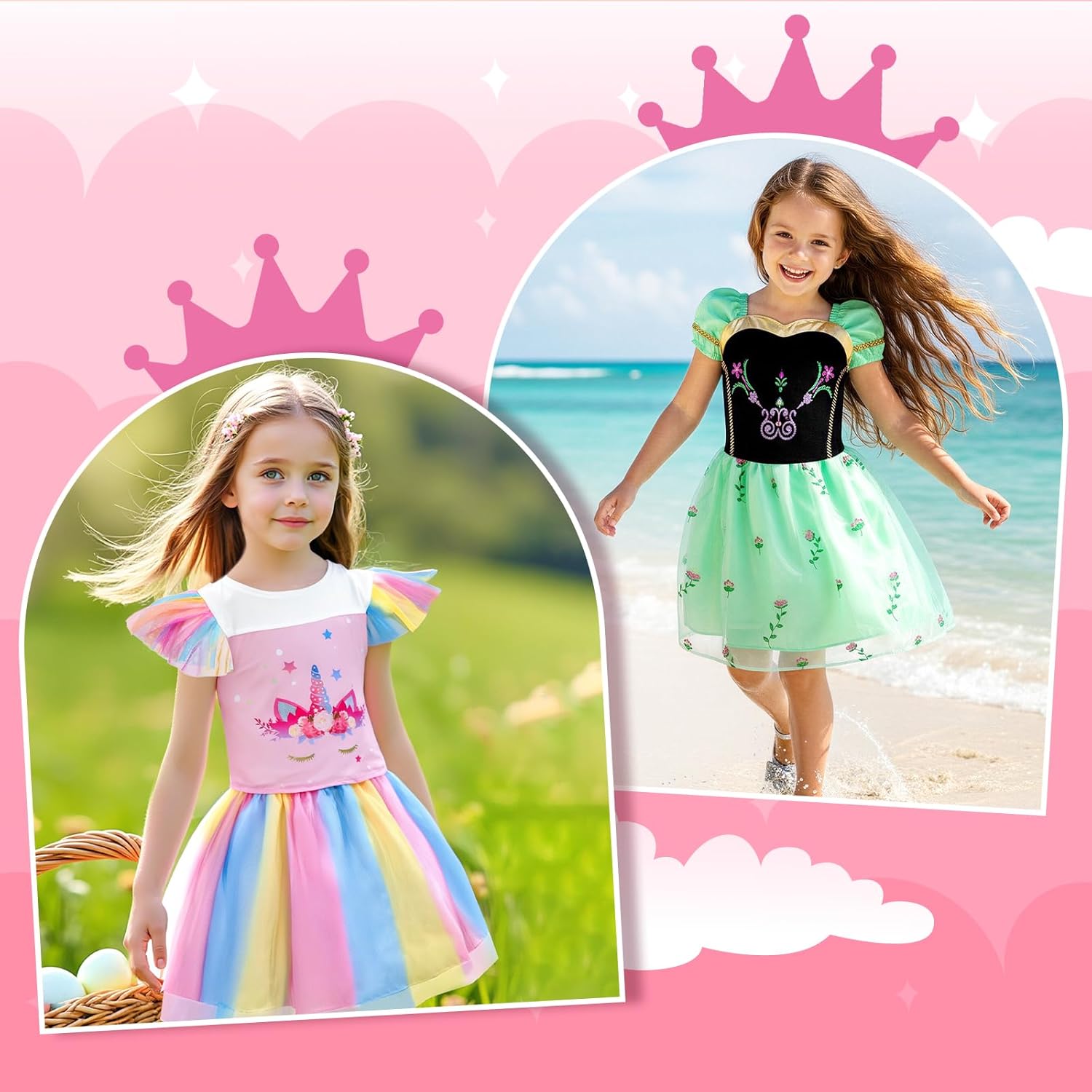 Thumbnail 2 de Meland Princess Dress Up 3-8 years