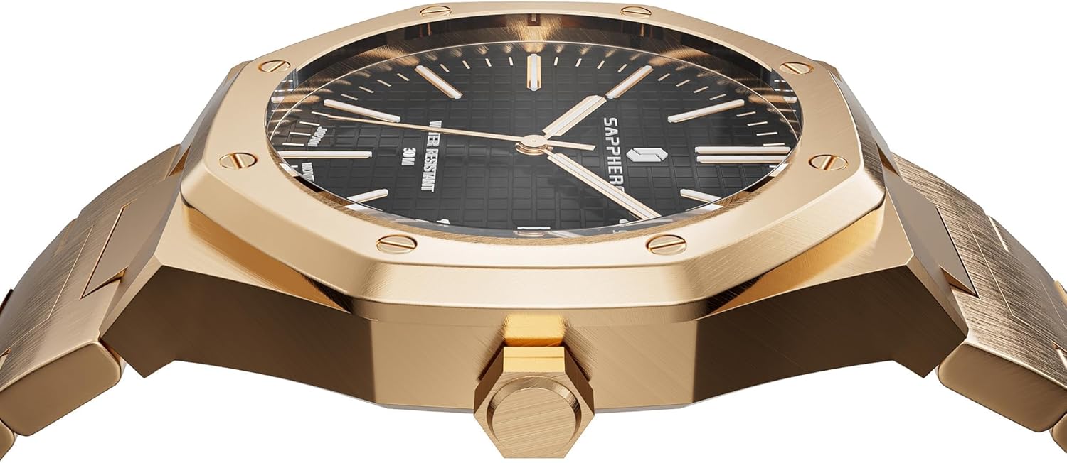 Thumbnail 1 de SAPPHERO Orologio da uomo SO-2110: quarzo, acciaio inox, impermeabile 3ATM