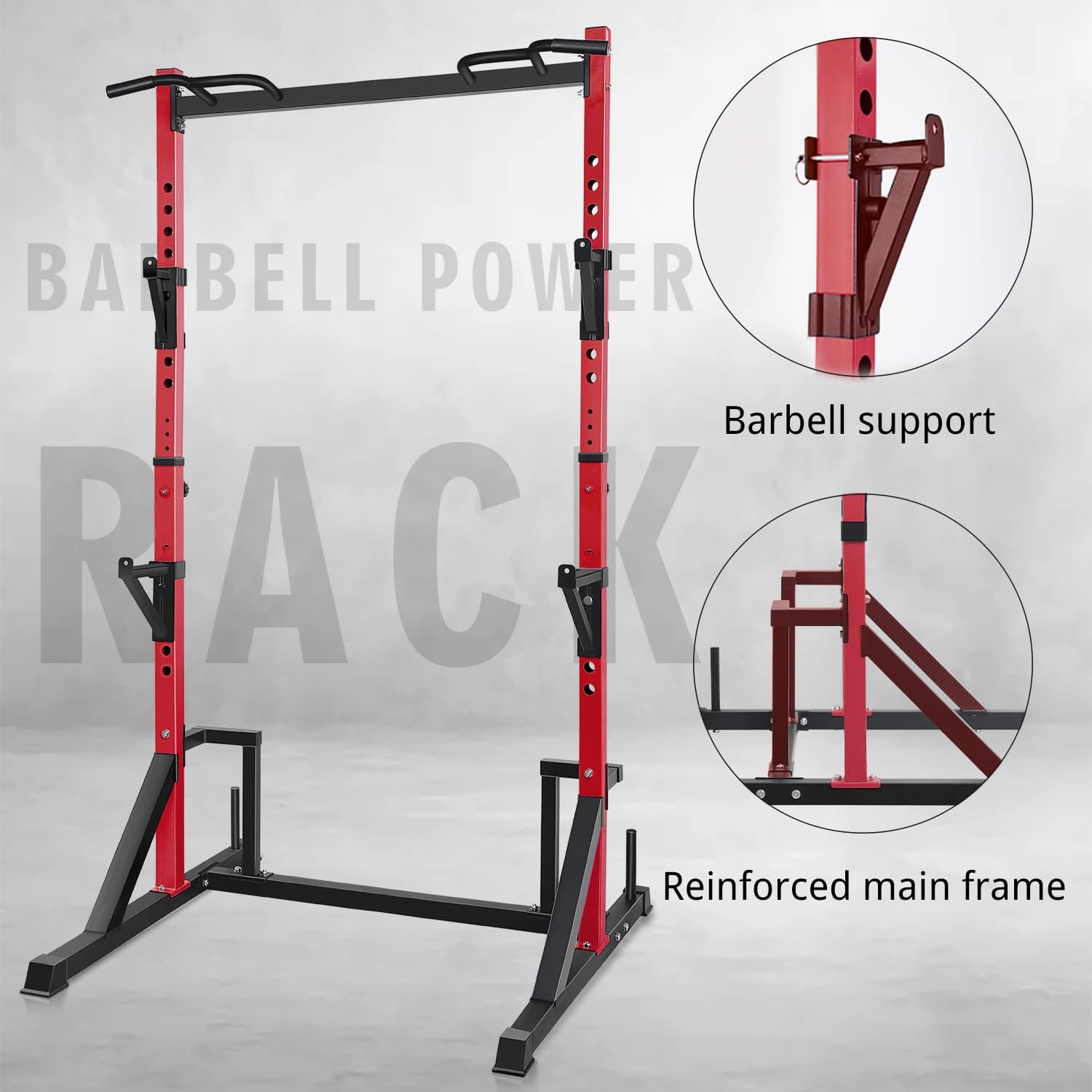 Detalle de CANPA Power Rack with 800 lb Capacity