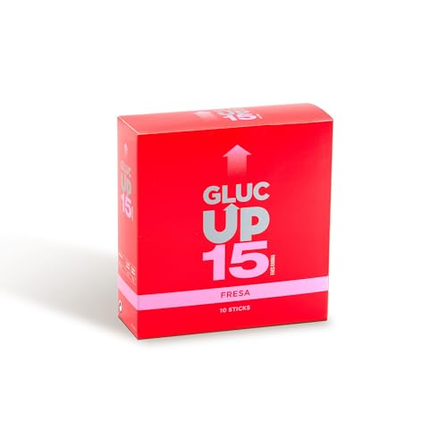 Detalle de Gluc Up 15 – Complemento de glucosa en sticks de 30 ml (Sabor Fresa)