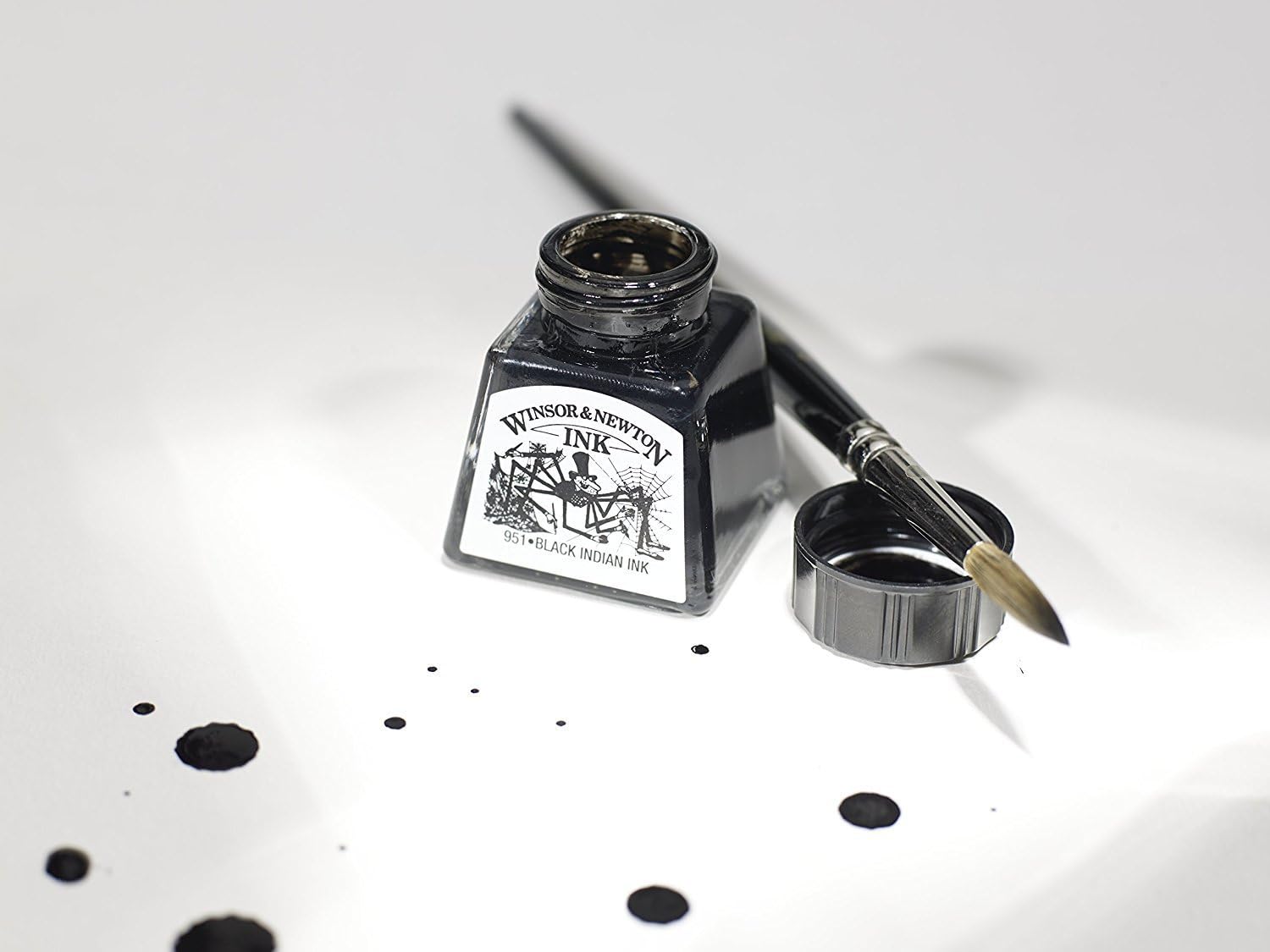 Thumbnail 5 de Winsor & Newton Tinta Dibujo 30ml negro