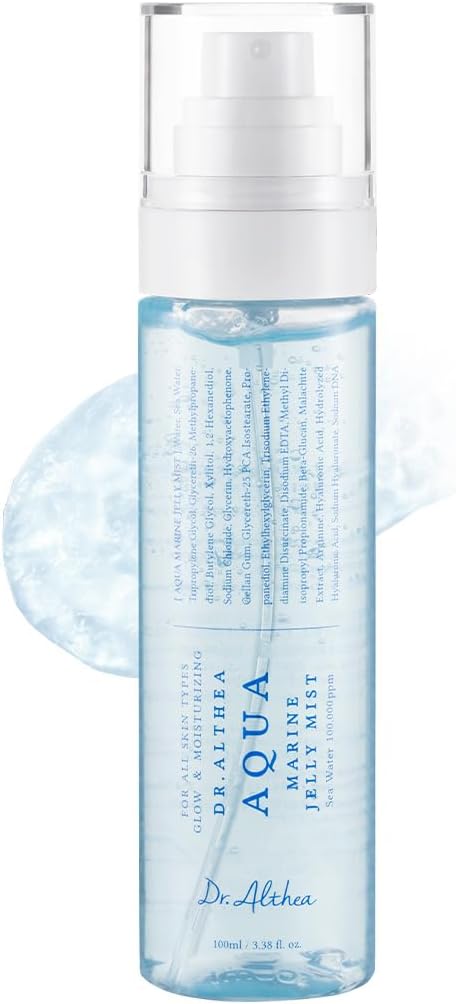 Detalle de Dr.Althea Aqua Marine Jelly Mist: Lightweight Hydration with PDRN & Triple Hyaluronic Acid