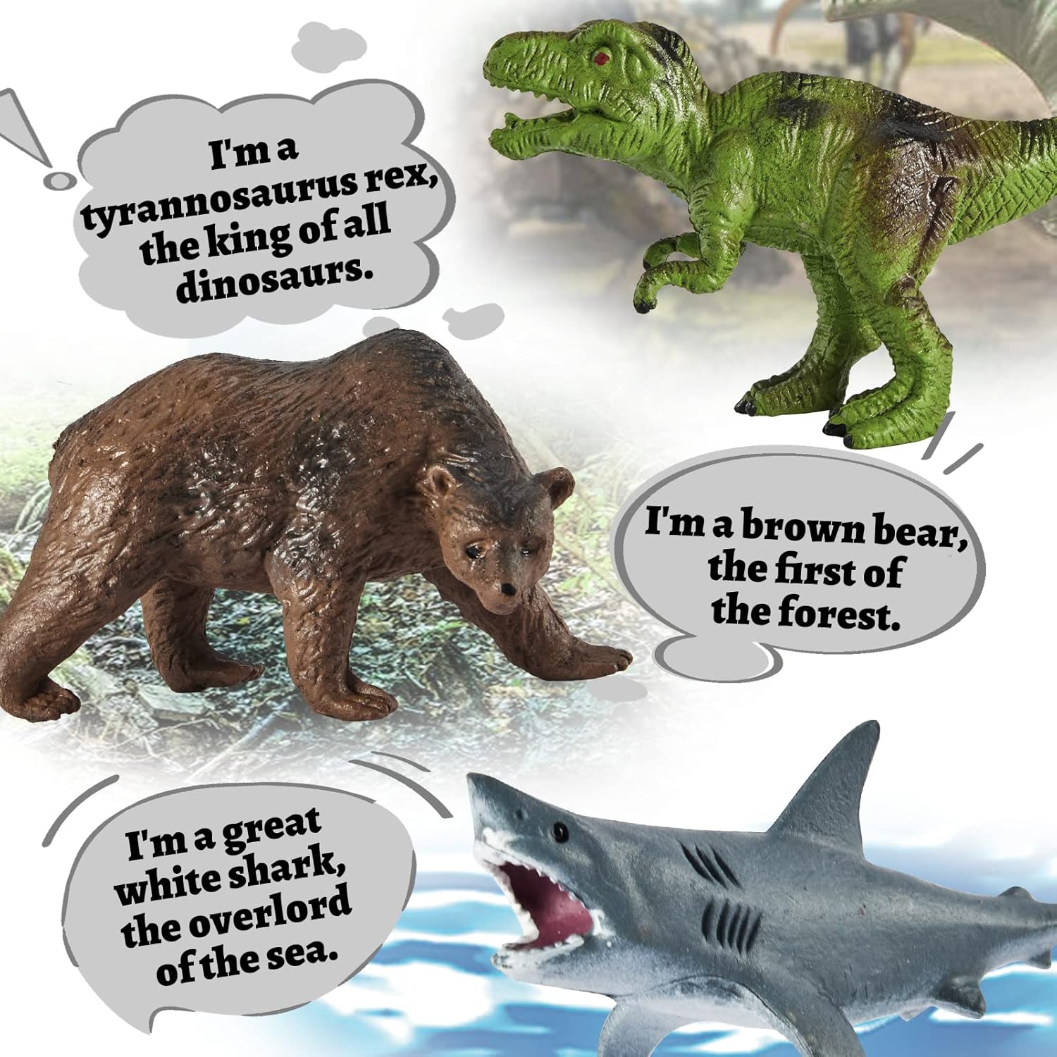 Thumbnail 3 de TOEY PLAY 3 in 1 Animal Figures 36 pcs