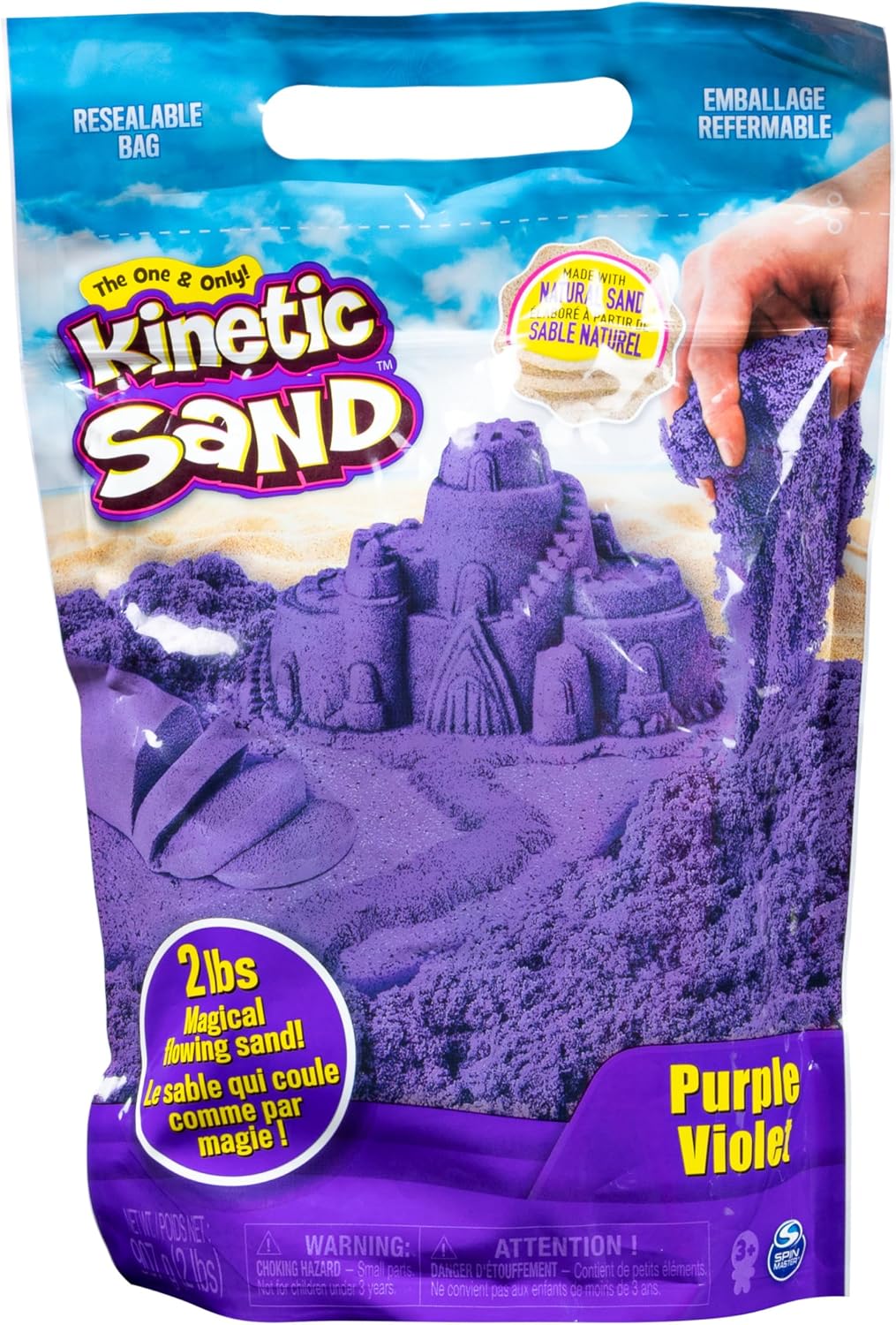 Detalle 2 de Kinetic Sand 0.9 kg kinetic sand play