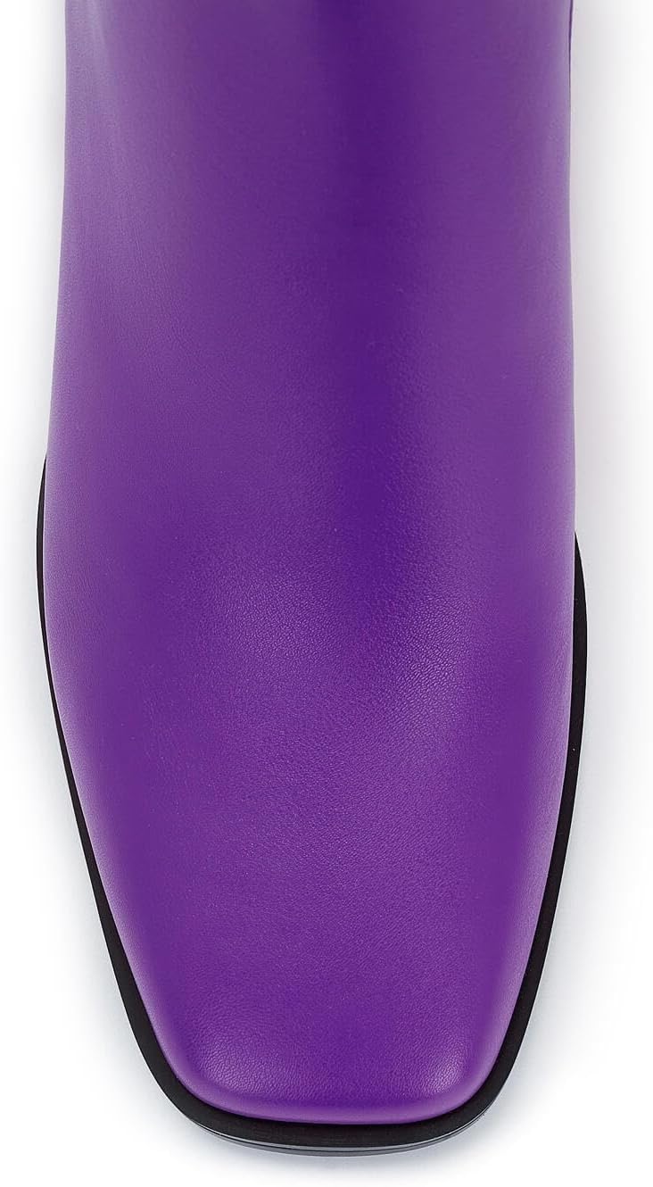Detalle 2 de Wide-Calf Knee-High Boots for Women