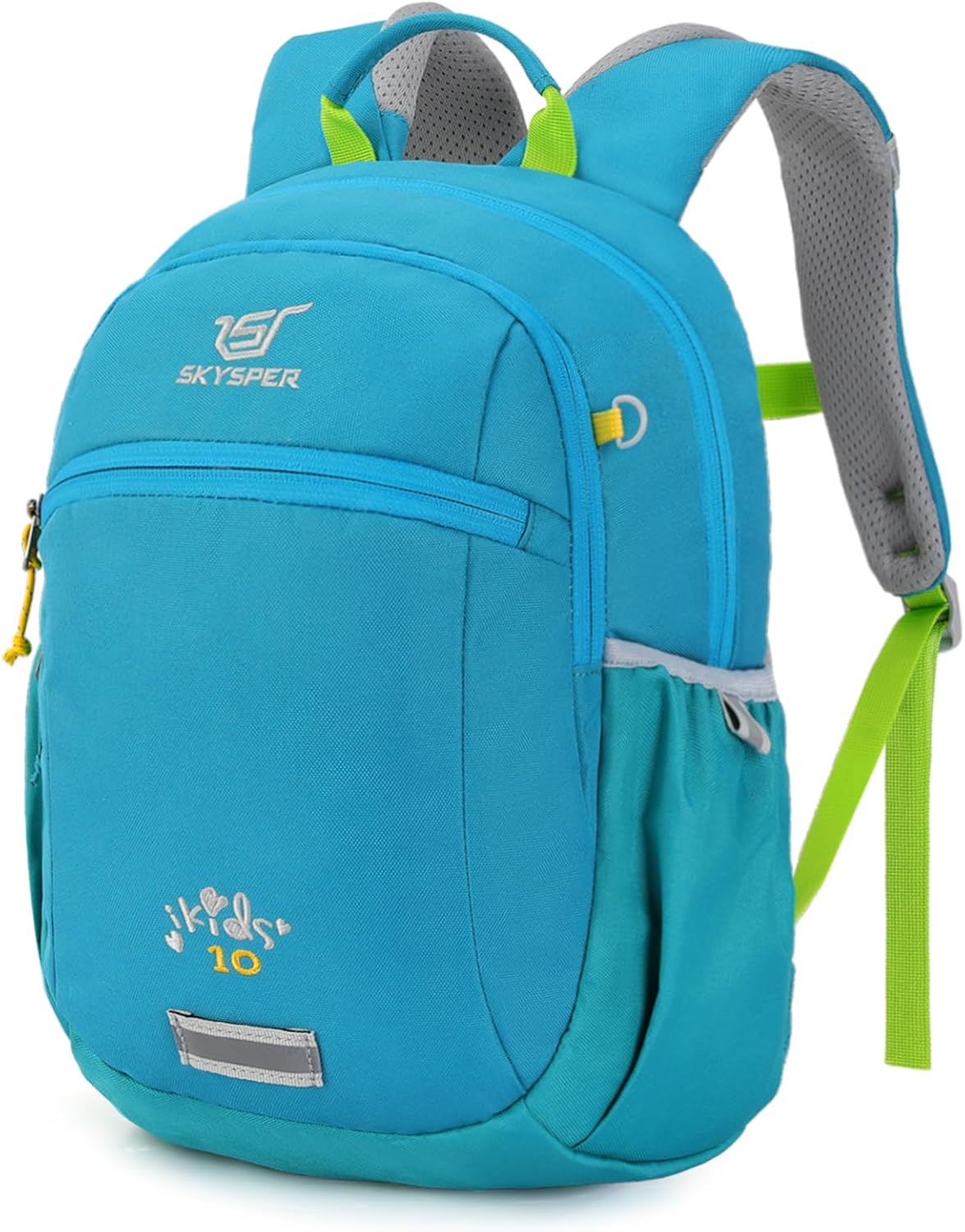 Detalle de SKYSPER Kinderrucksack 10L mit Brustgurt – Wanderrucksack für Jungen & Mädchen