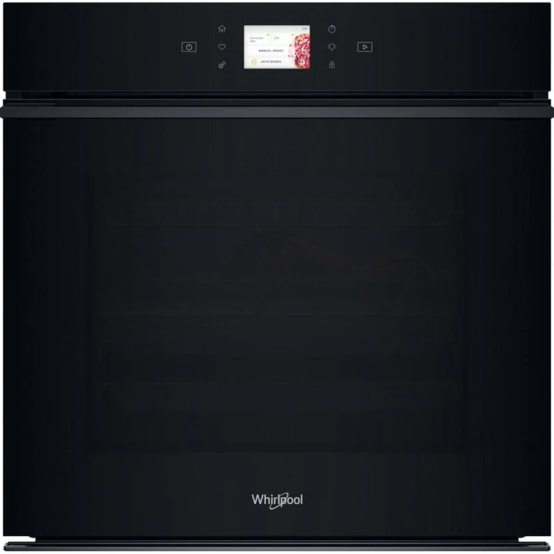 Detalle de Whirlpool WOI98MPT2SBA: Horno eléctrico de 73 L con autolimpieza pirolítica e hidrolítica (negro, integrado)