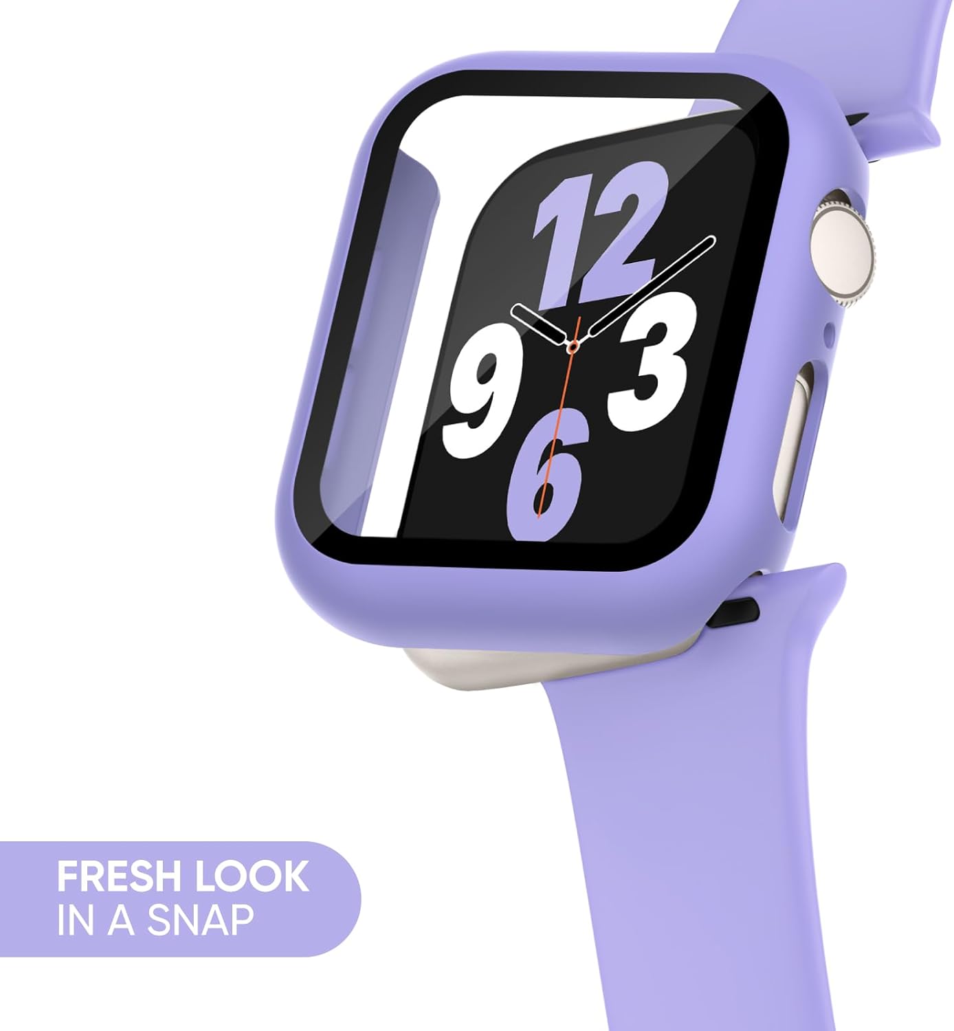 Thumbnail 5 de Joehwerr 3‑in‑1 Apple Watch Strap, Case & Screen Protector – Violet, 42mm