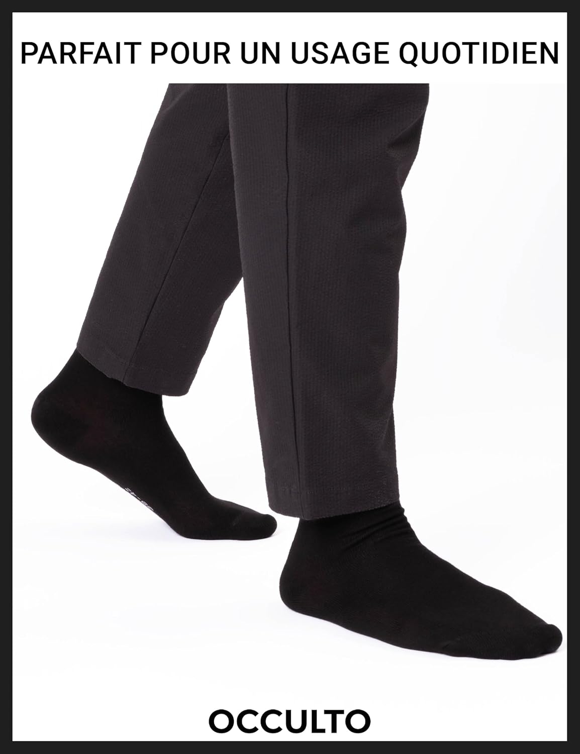 Thumbnail 4 de Occulto Hermann chaussettes noir 10