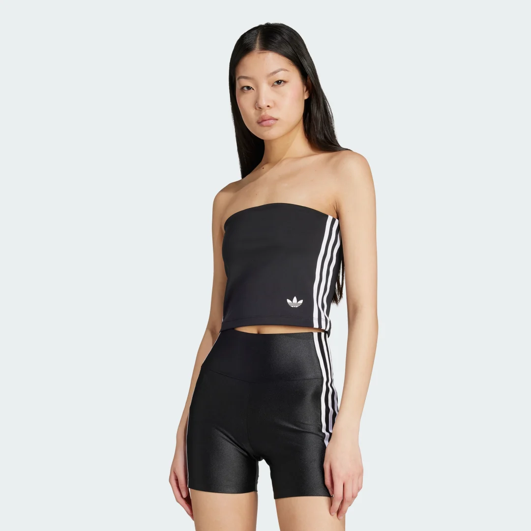 Detalle de Adidas Top bandeau Adicolor 3 bandas