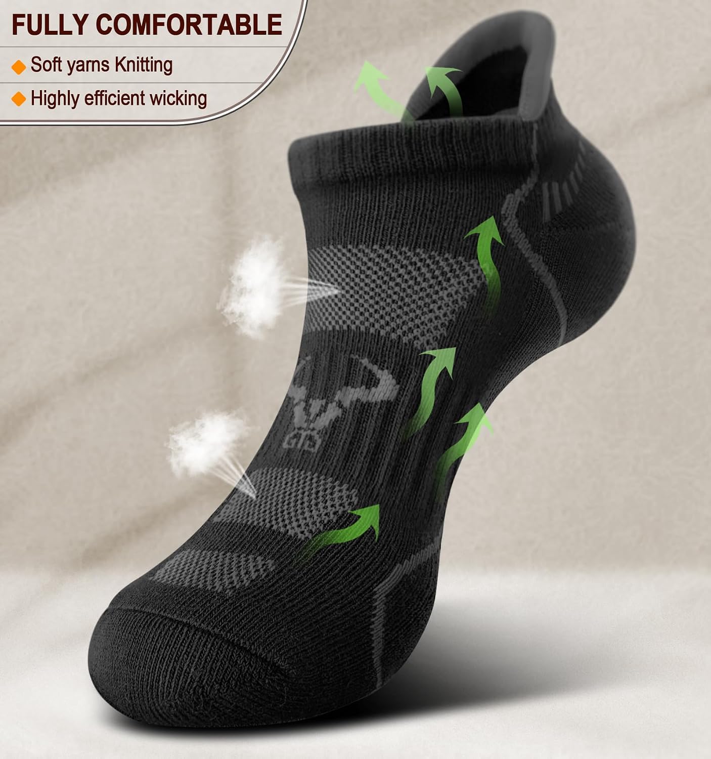 Thumbnail 3 de BULLIANT Calcetines Tobilleros Hombre 6 Pares