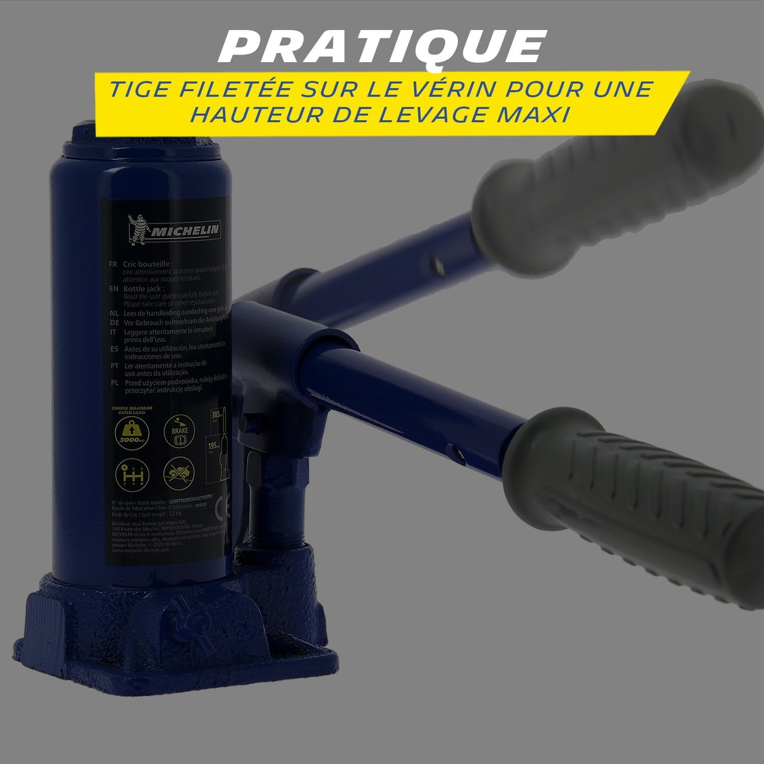 Detalle 1 de Cric hydraulique Michelin 3T pour levage