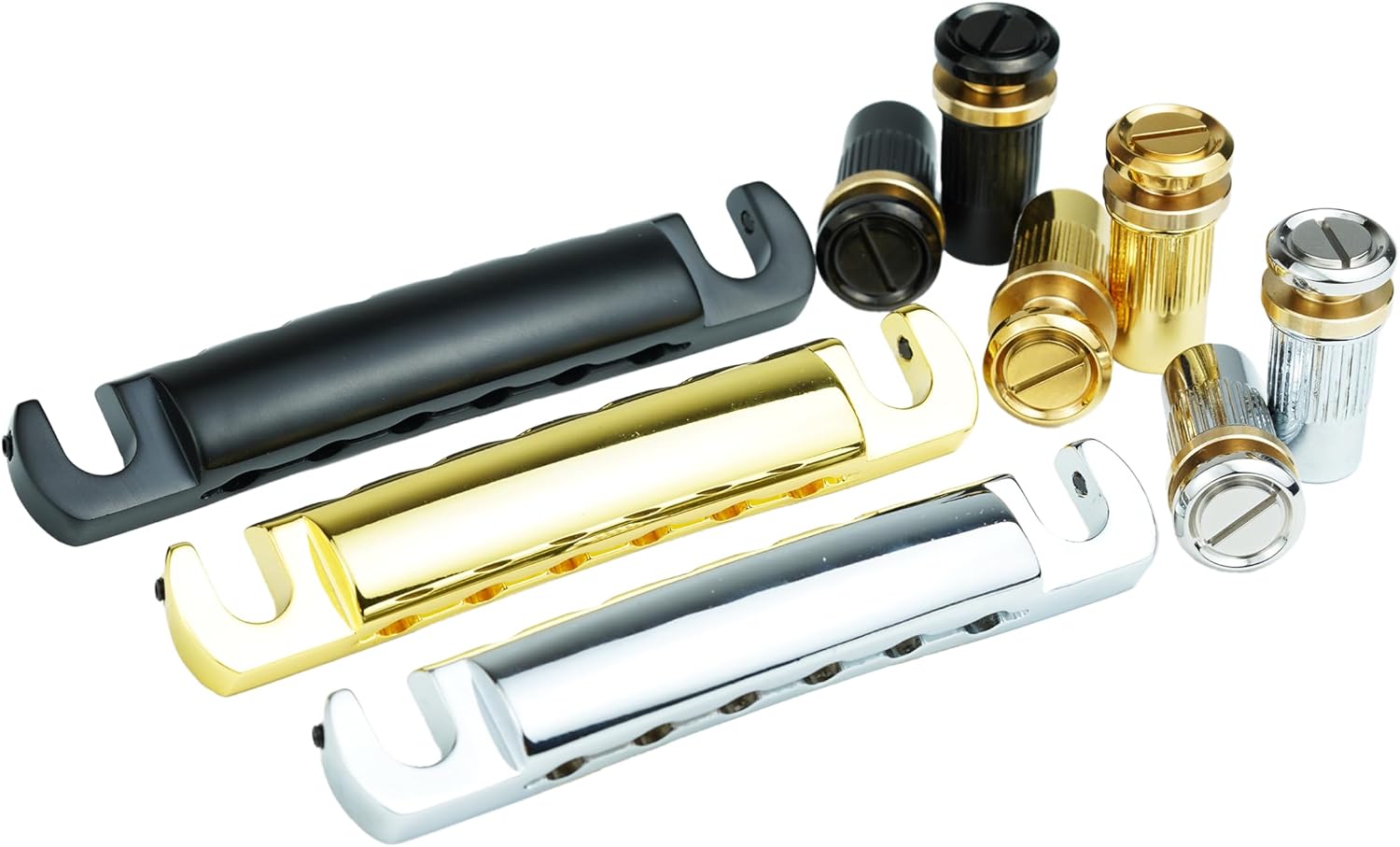 Thumbnail 4 de Guyker GSA001 Guitar Stop Bar Tailpiece, Aluminum Alloy, Black