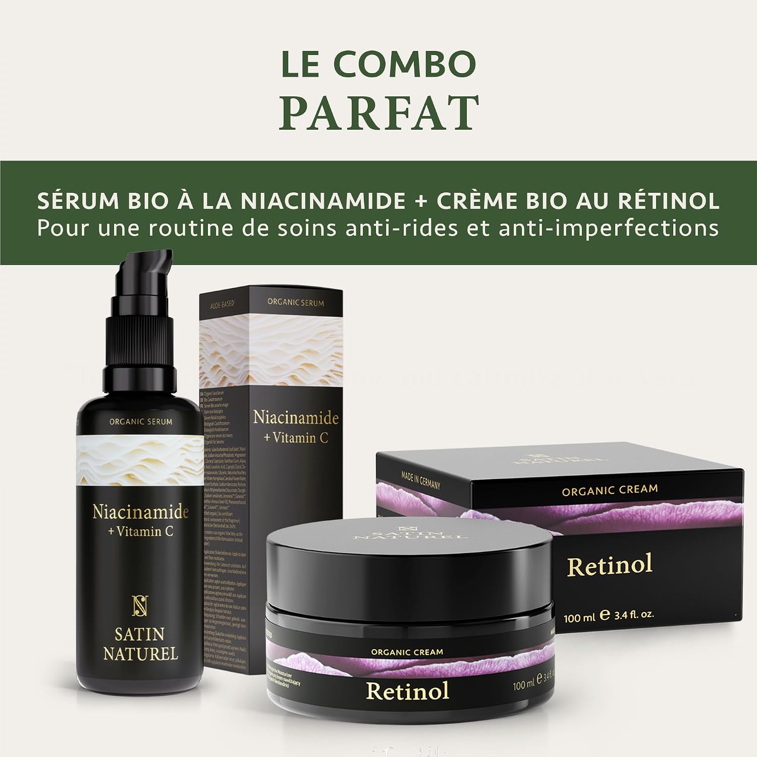 Thumbnail 6 de Satin Naturel Crème Hydratante Visage 100 ml