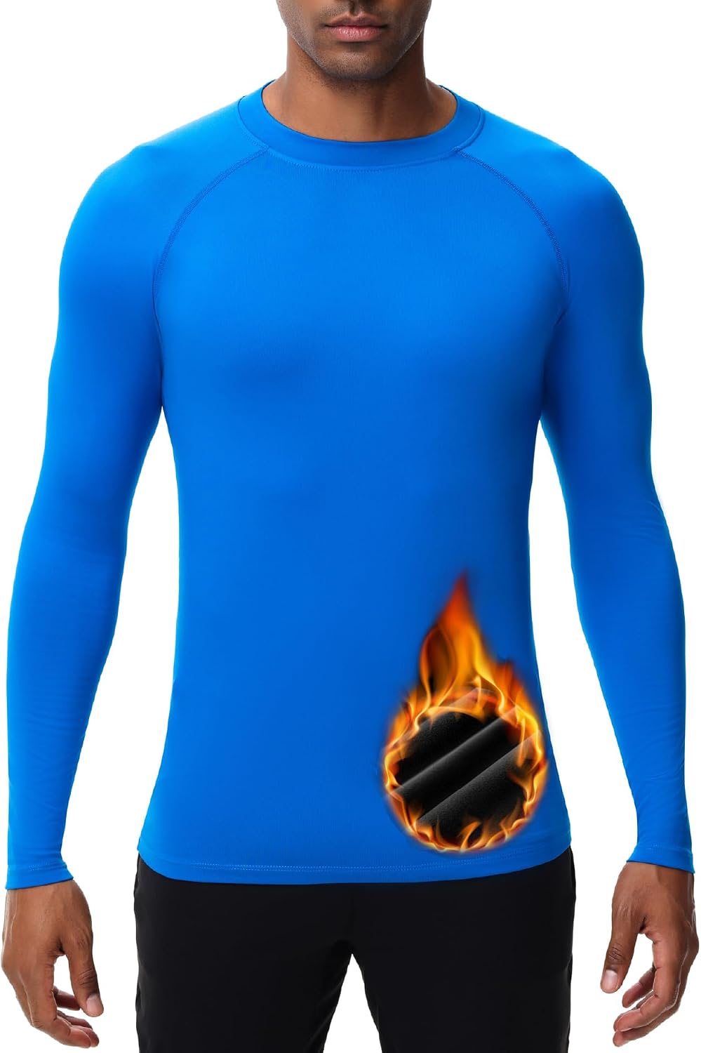 Detalle 2 de HUGE SPORTS Hauts thermiques hommes