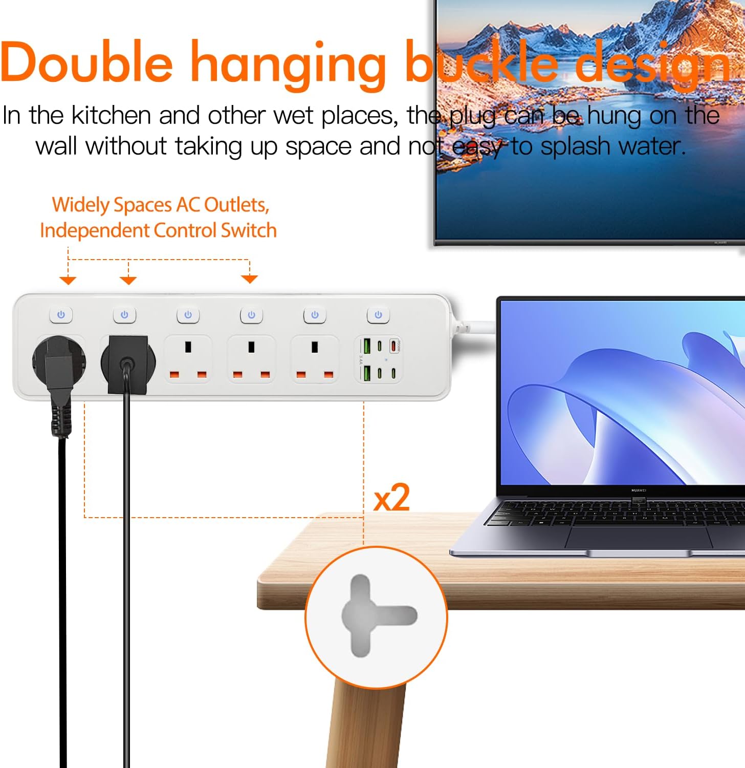 Detalle de BOCHLION Extension Lead PD30W 2m