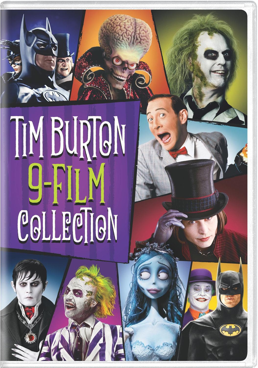 Detalle de Tim Burton 9-Film Collection DVD, Model 883929838301, English