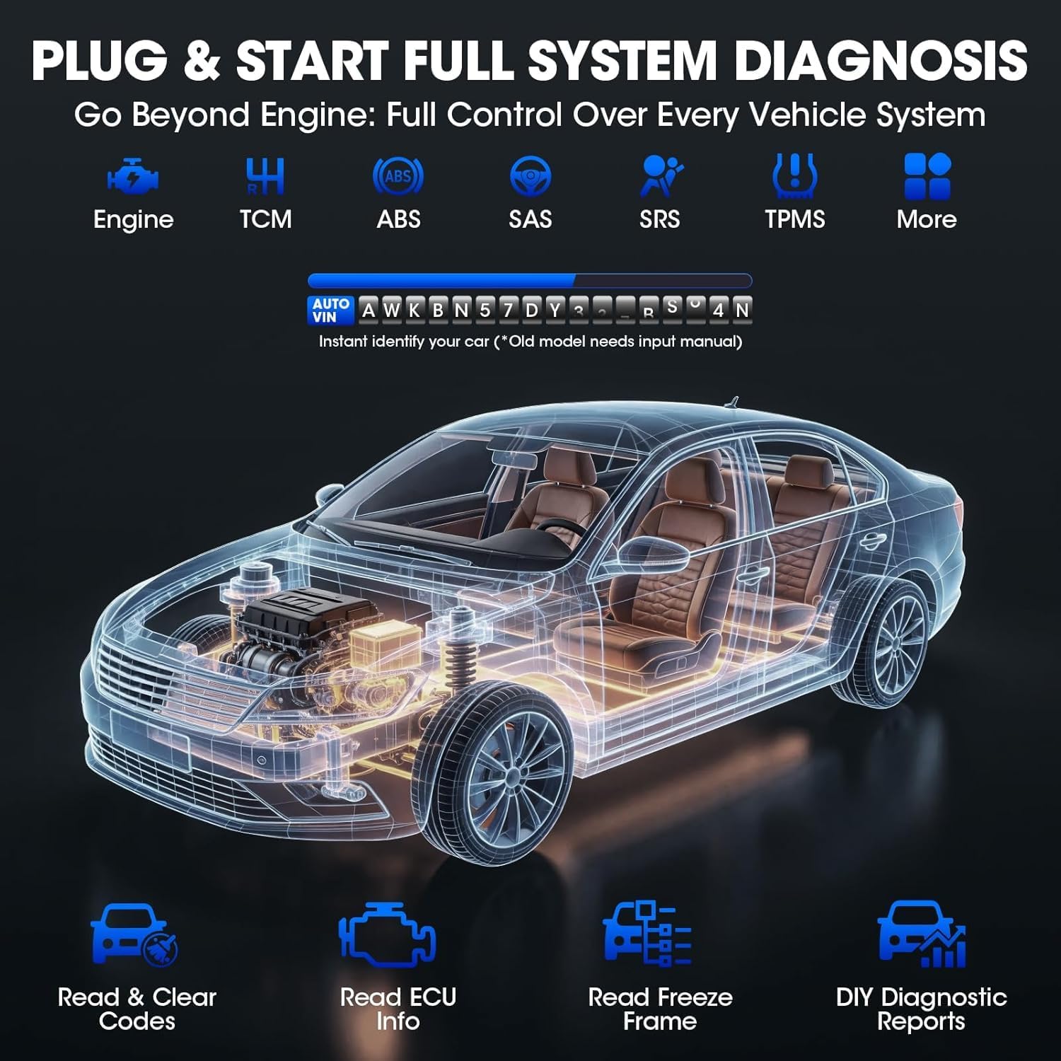 Thumbnail 6 de XTOOL IP616 V2.0 Bidirectional OBD2 Scanner with AI-Assisted Diagnostics