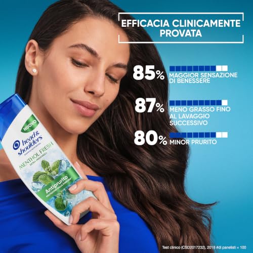 Thumbnail 6 de Head & Shoulders Antiforfora Menthol Fresh 6x250 ml – Uso Quotidiano