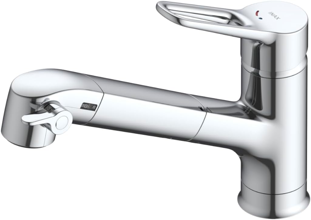 Detalle de LIXIL INAX RJF-1071Y 浄水器内蔵キッチン水栓|ハンドシャワー・エコハンドル・カートリッジ付