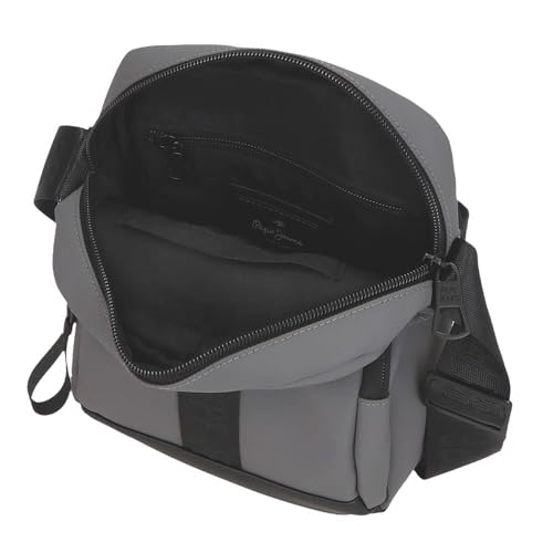 Thumbnail 3 de Pepe Jeans Hoxton Bandolera gris 17×22×8 cm