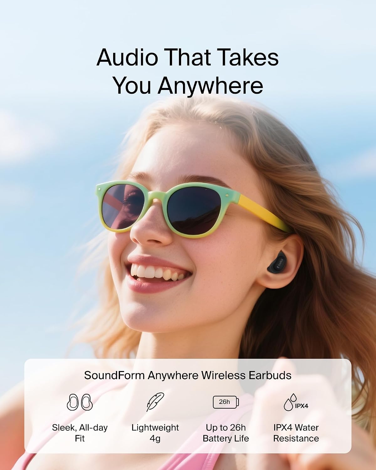 Thumbnail 1 de Belkin SoundForm Anywhere Earbuds