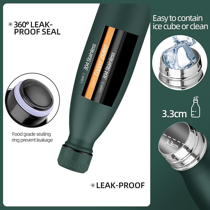 Thumbnail 2 de HoneyHolly Botella agua 750 ml doble pared 💧