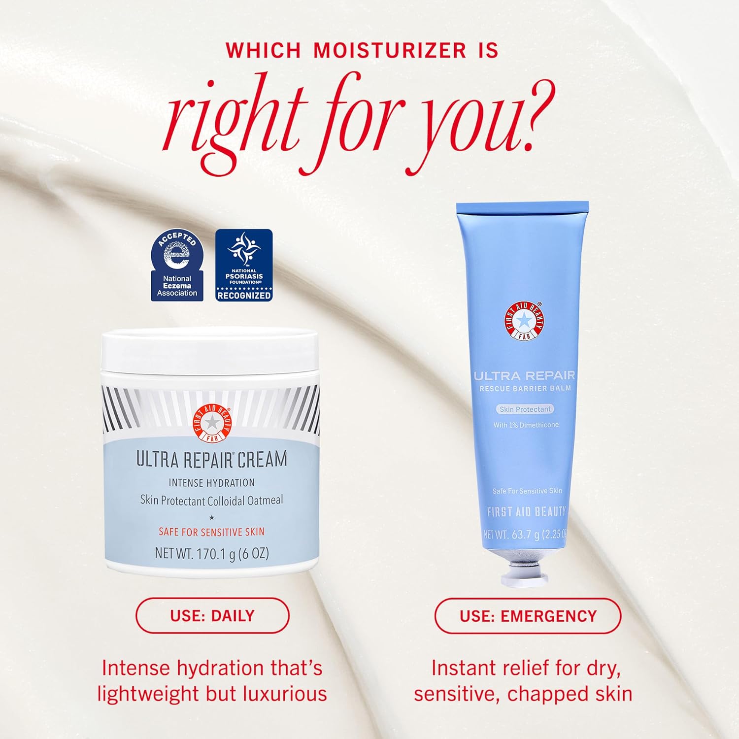 Thumbnail 6 de First Aid Beauty Ultra Repair Cream – Whipped Face & Body Moisturizer with Colloidal Oatmeal