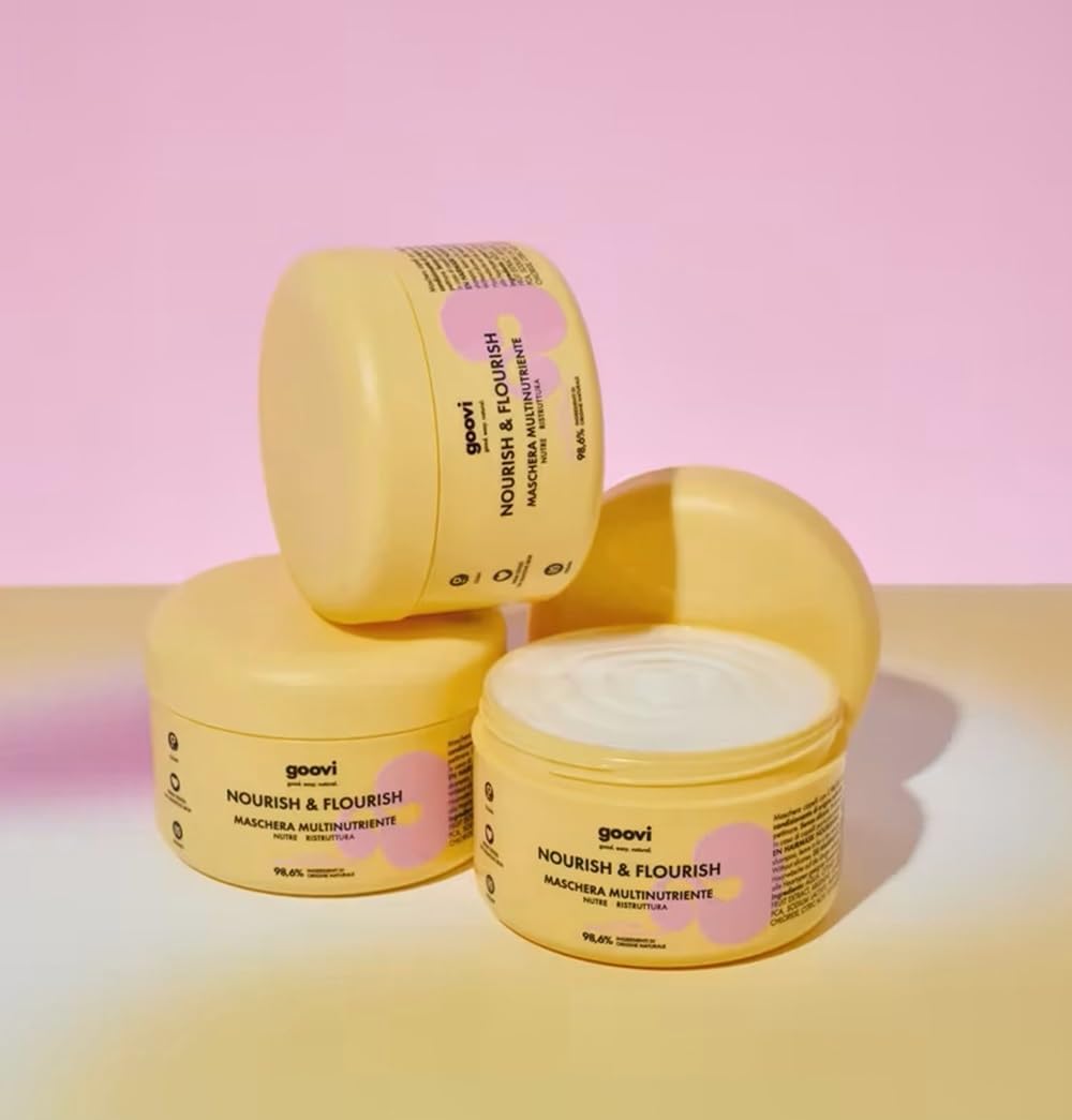 Detalle de Goovi Nourish and Flourish Maschera 200ml