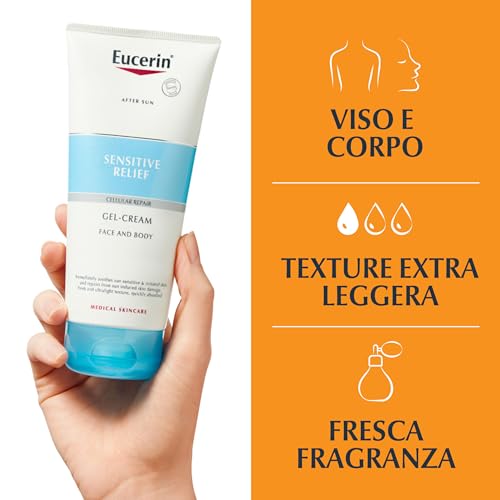 Thumbnail 2 de Eucerin After Sun Sensitive Relief Crema-Gel lenitiva e rigenerante per doposole (200 ml)