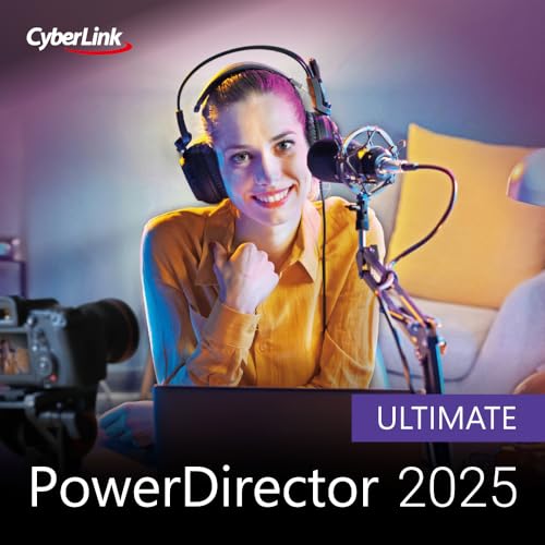 Detalle de CyberLink PowerDirector 2025 Ultimate — Code d’activation PC + envoi par email