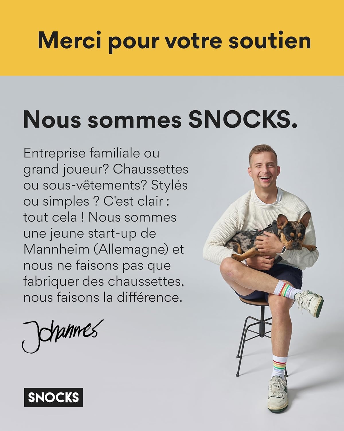 Thumbnail 6 de Snocks - Chaussettes Running Mixte 4 Paires | Anti-Douleur, Respirantes et Durables, Taille 35-50