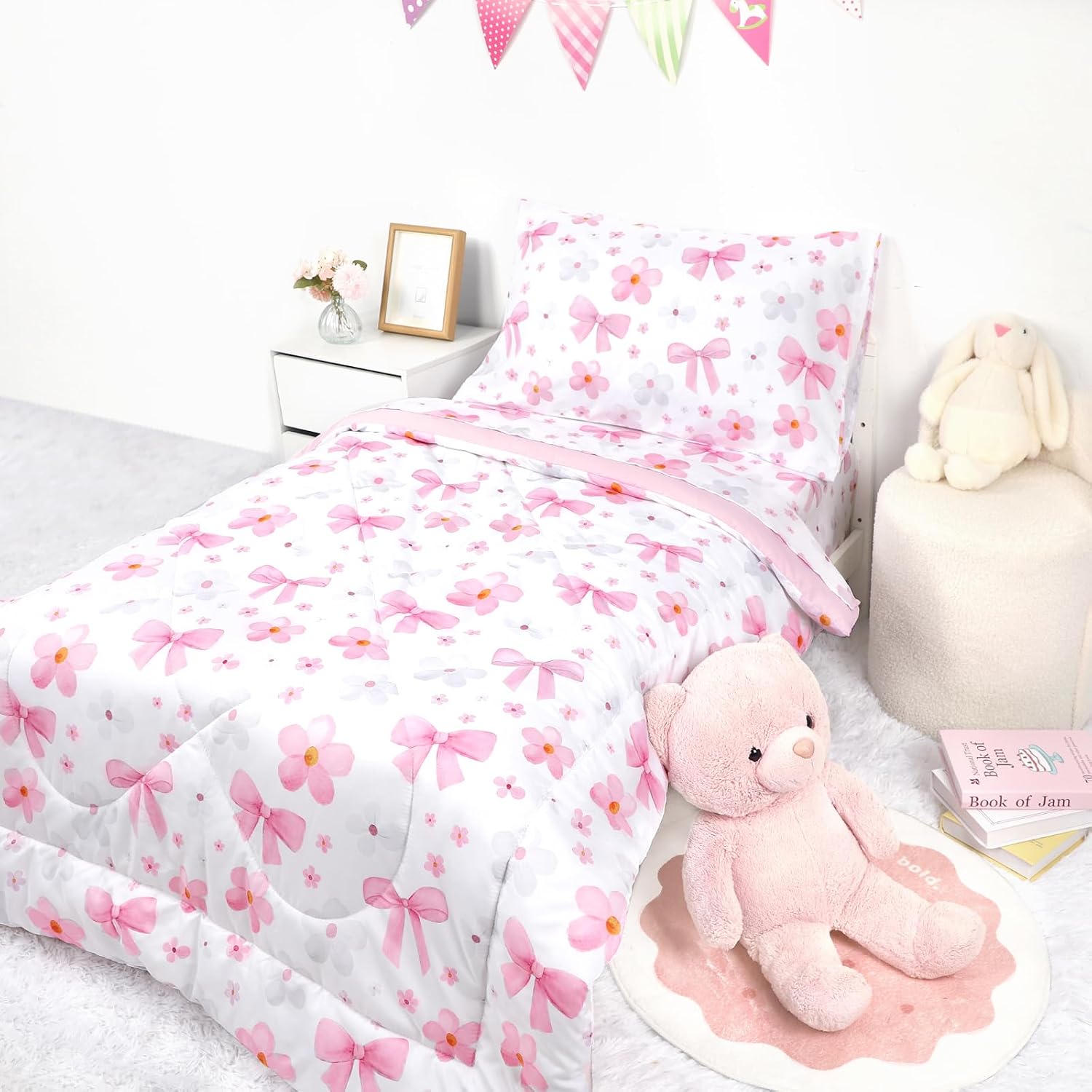 Detalle 2 de Hooyax Toddler Bedding Set, Microfiber