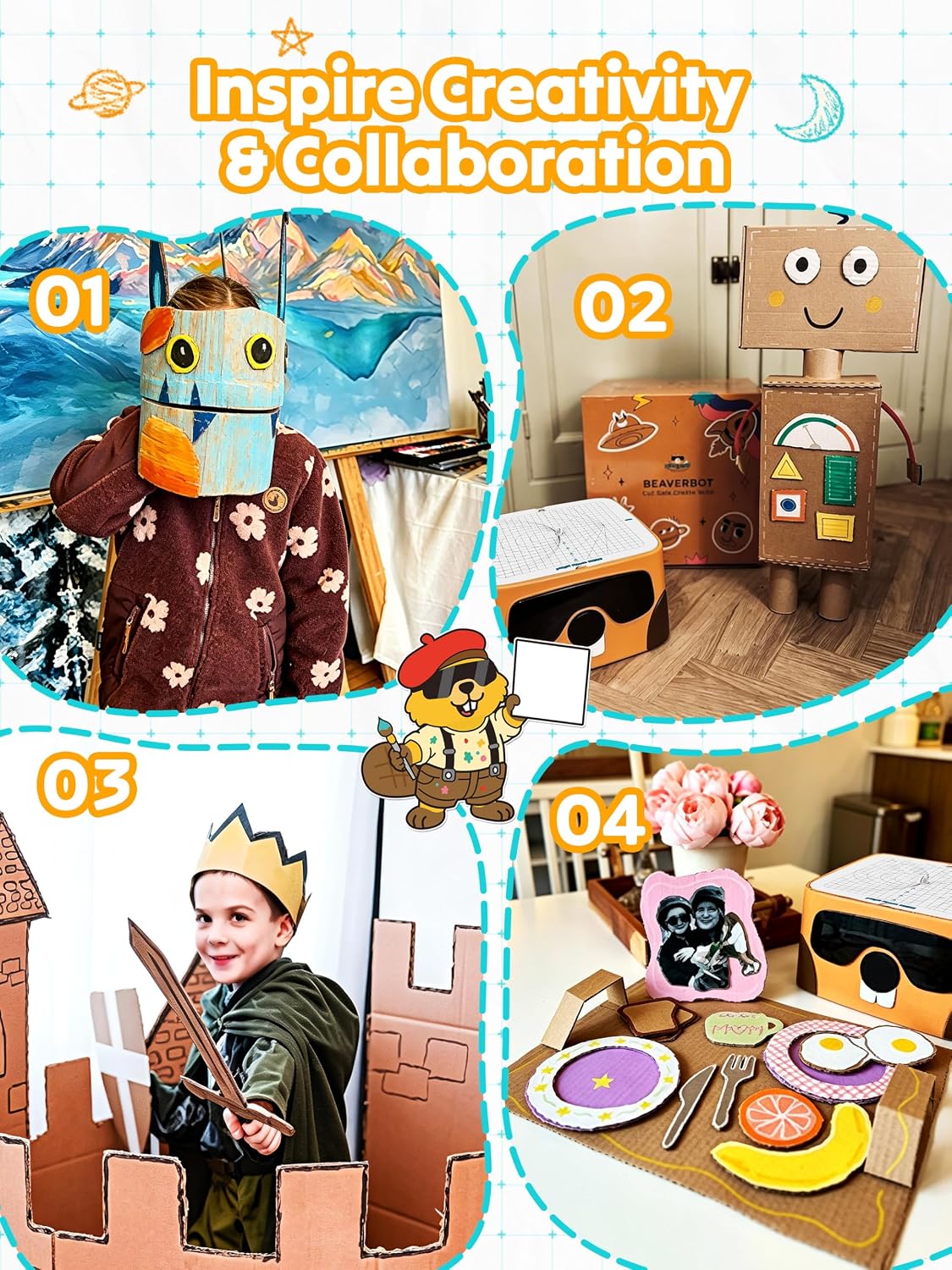 Thumbnail 4 de Beaverbot Cardboard Cutter for Kids