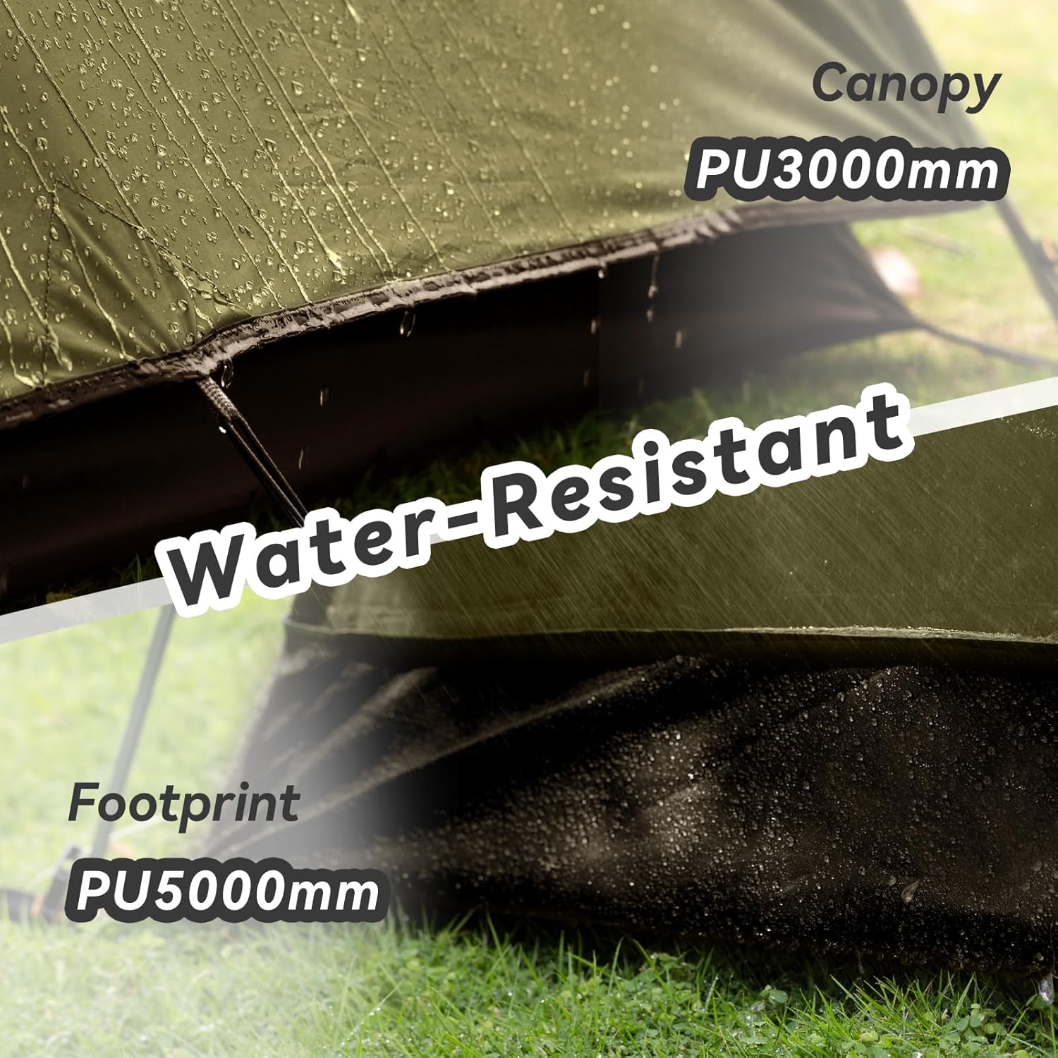 Thumbnail 2 de Forceatt 2-4 man tent with PU3000mm