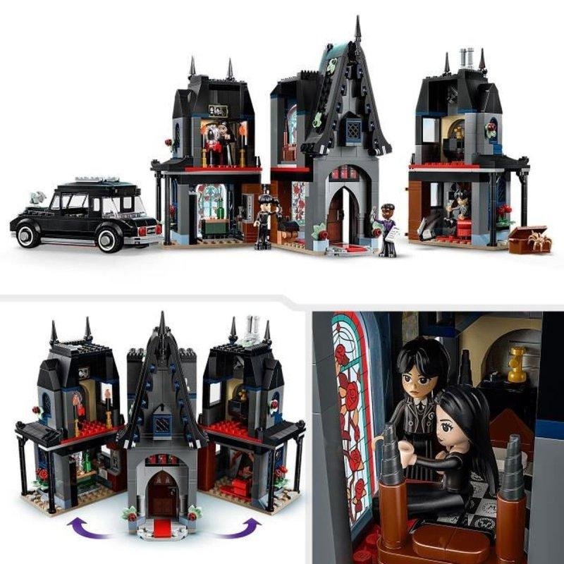 Detalle 2 de LEGO Wednesday: Casa de Morticia 76786, 1002 piezas