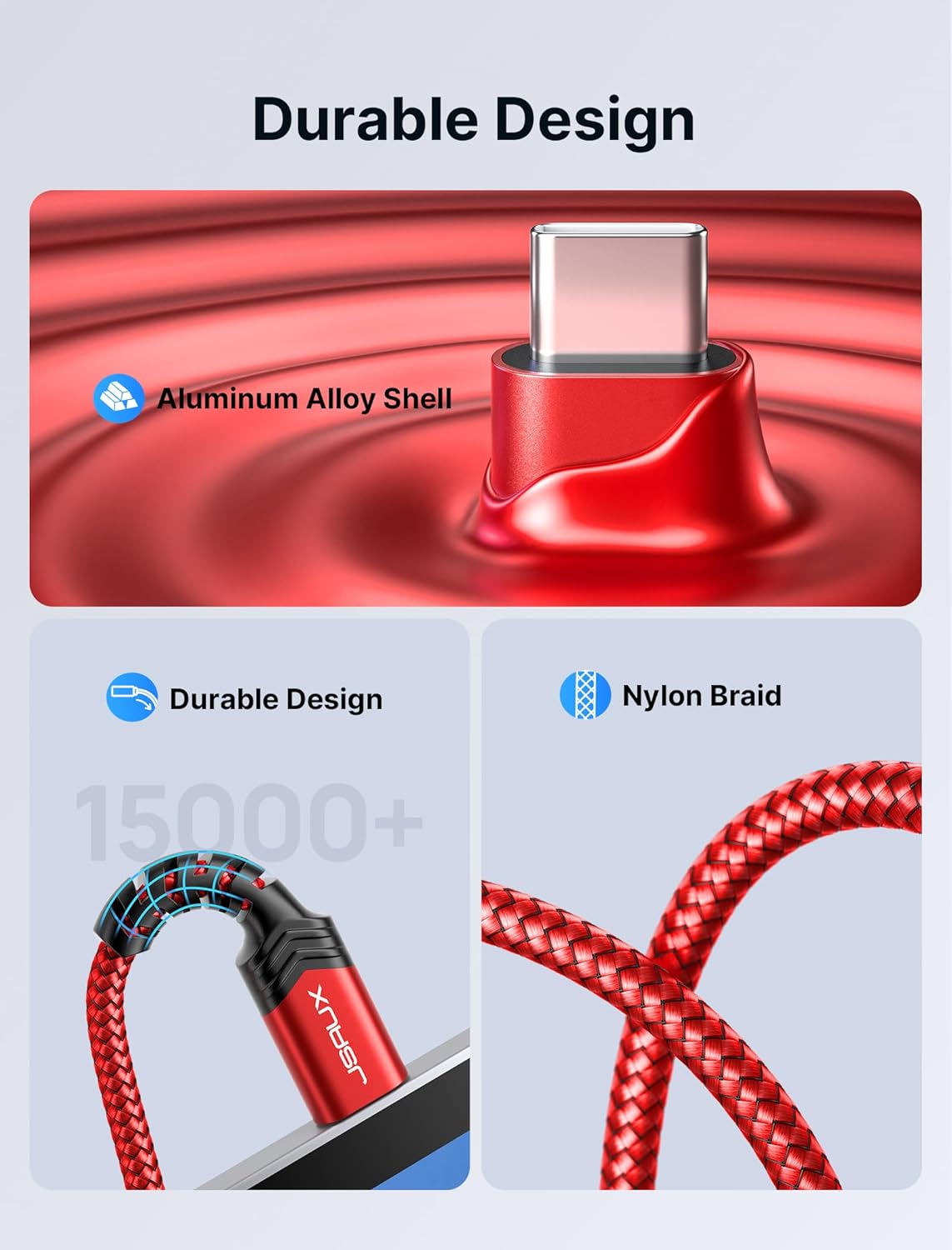 Thumbnail 3 de JSAUX USB C to 3.5mm Headphone Jack Adapter: DAC‑powered audio on USB‑C devices