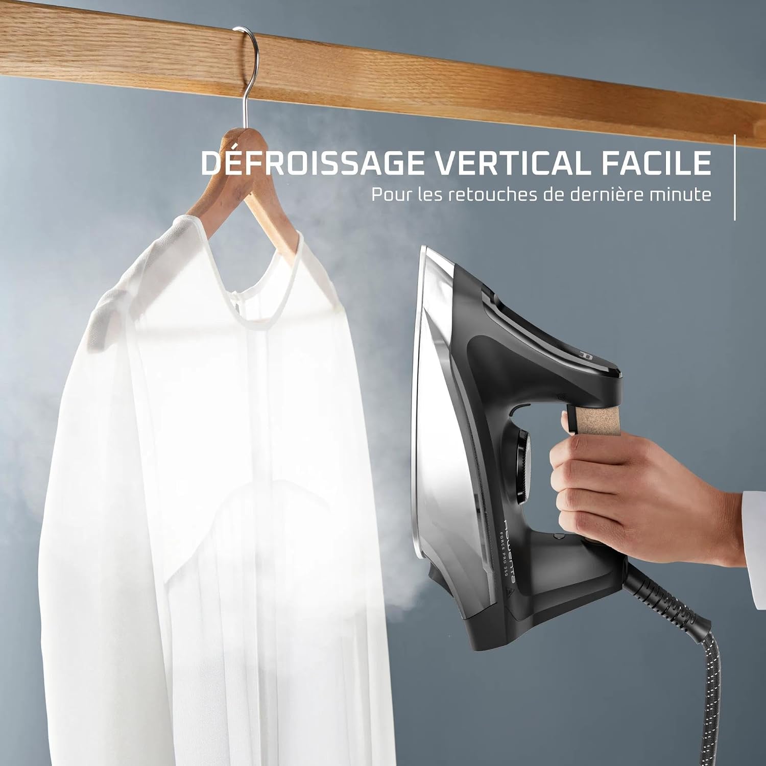 Detalle 2 de Rowenta Force Pro 350 Centrale vapeur : repassage rapide et efficace, 2400 W