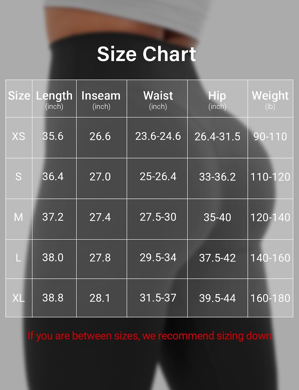 Detalle 2 de YEOREO Workout Leggings, Tummy Control