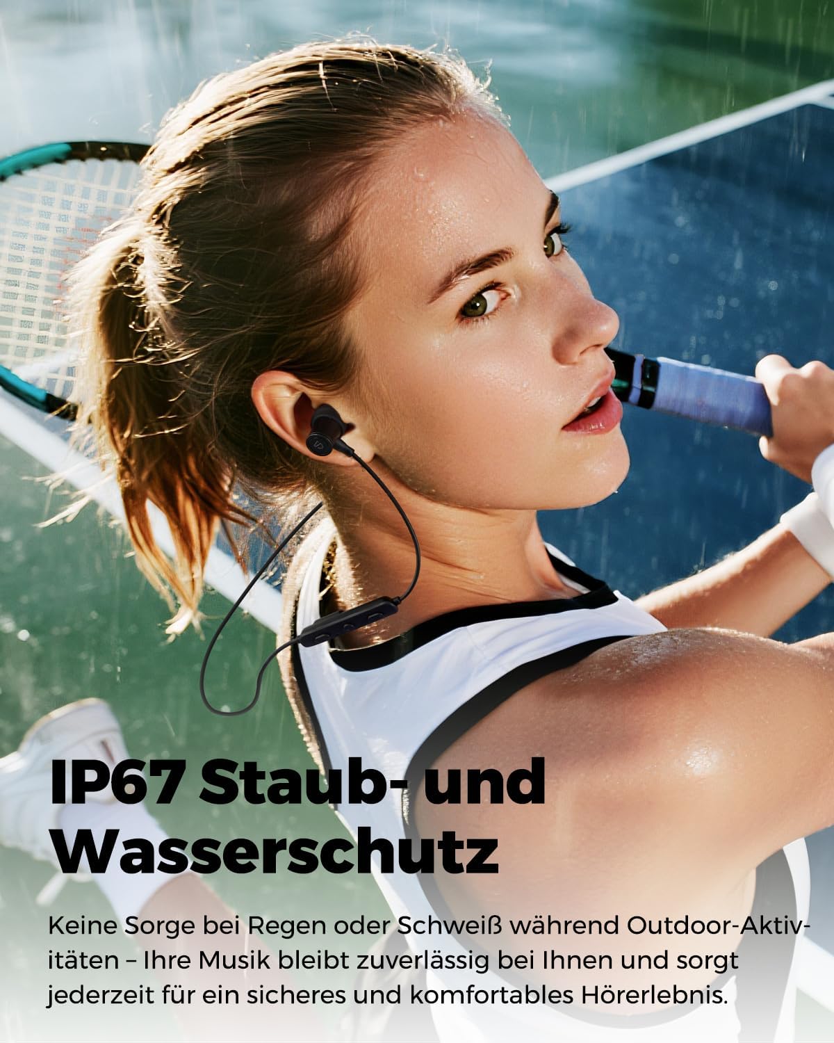 Detalle de SoundPEATS Q40HD In-Ear Kopfhörer LDAC, 20 Std. Akkulaufzeit