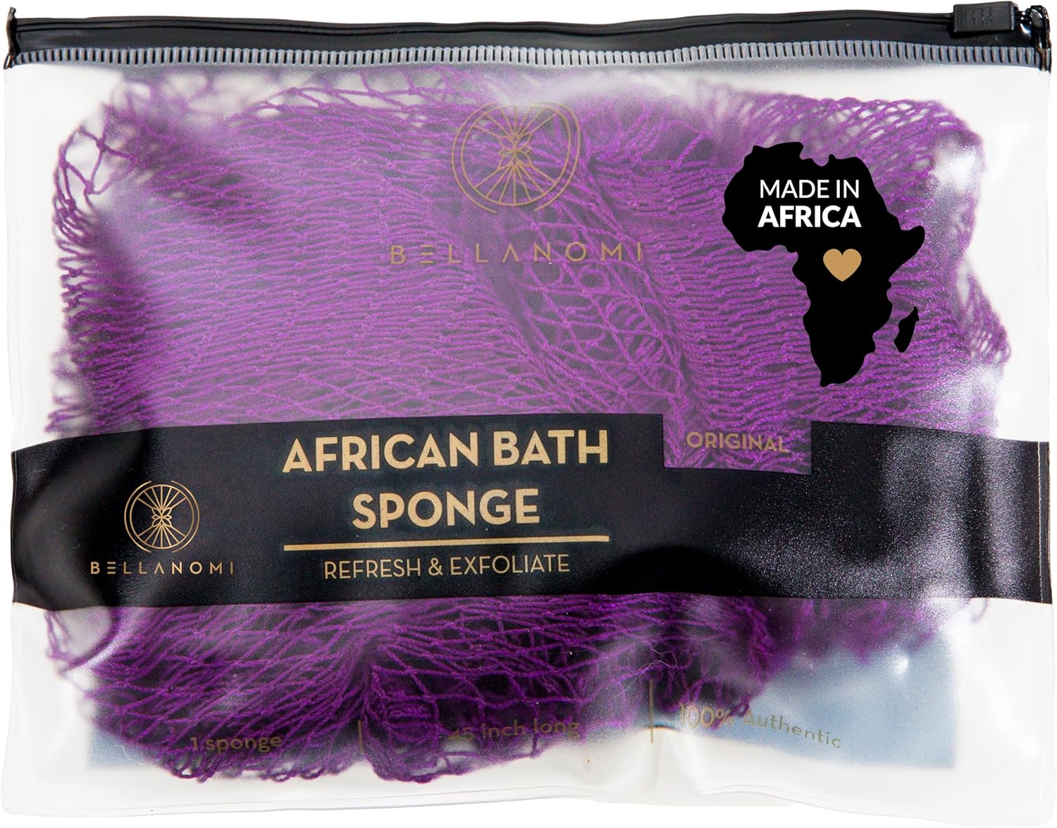 Thumbnail 1 de African Exfoliating Net Sponge 45 inch