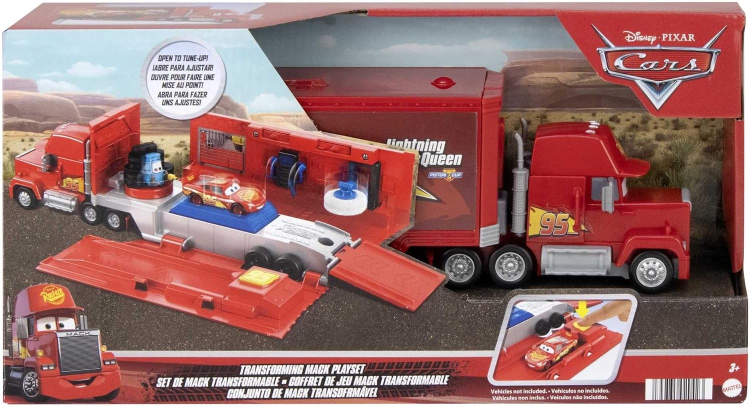 Thumbnail 6 de Cars Transforming Mack playset 2-in-1