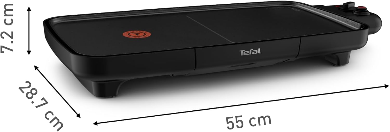 Thumbnail 6 de Tefal Booster Plancha électrique 2200 W, 2 zones