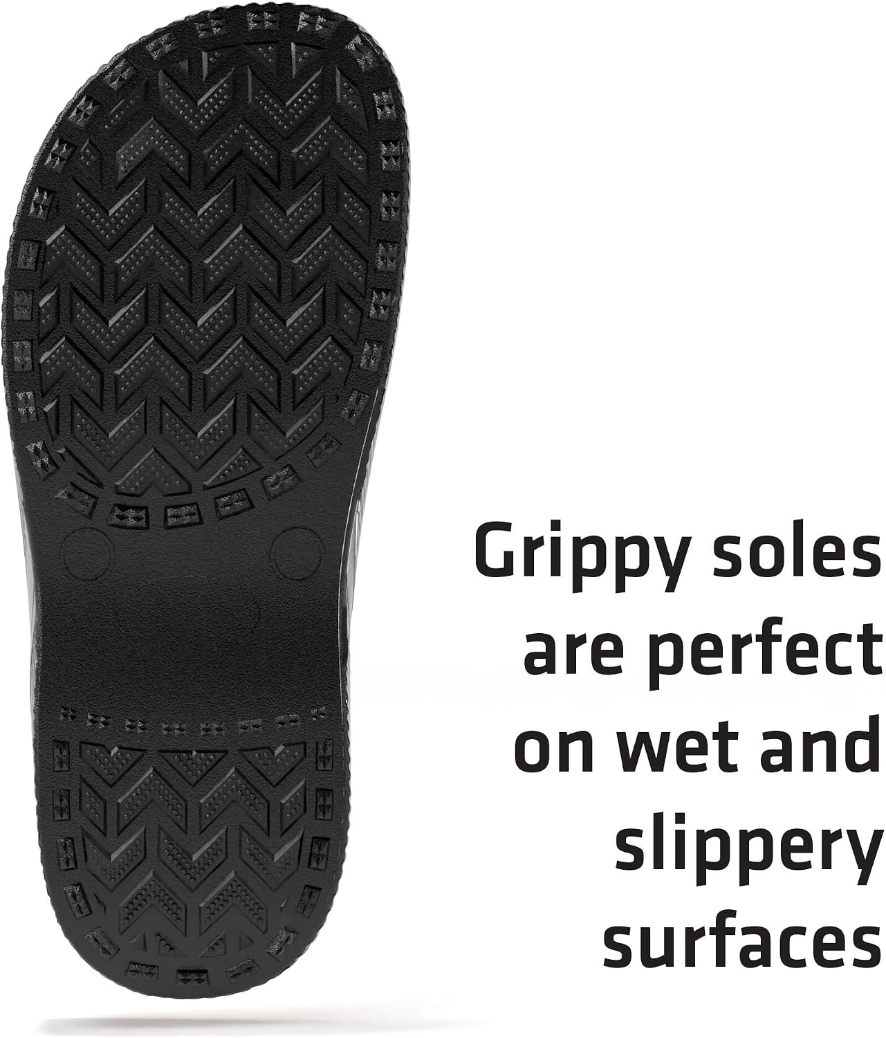 Thumbnail 4 de Lakeland Active Men's Silloth Lightweight Ventilated Clogs – Black (UK 10)