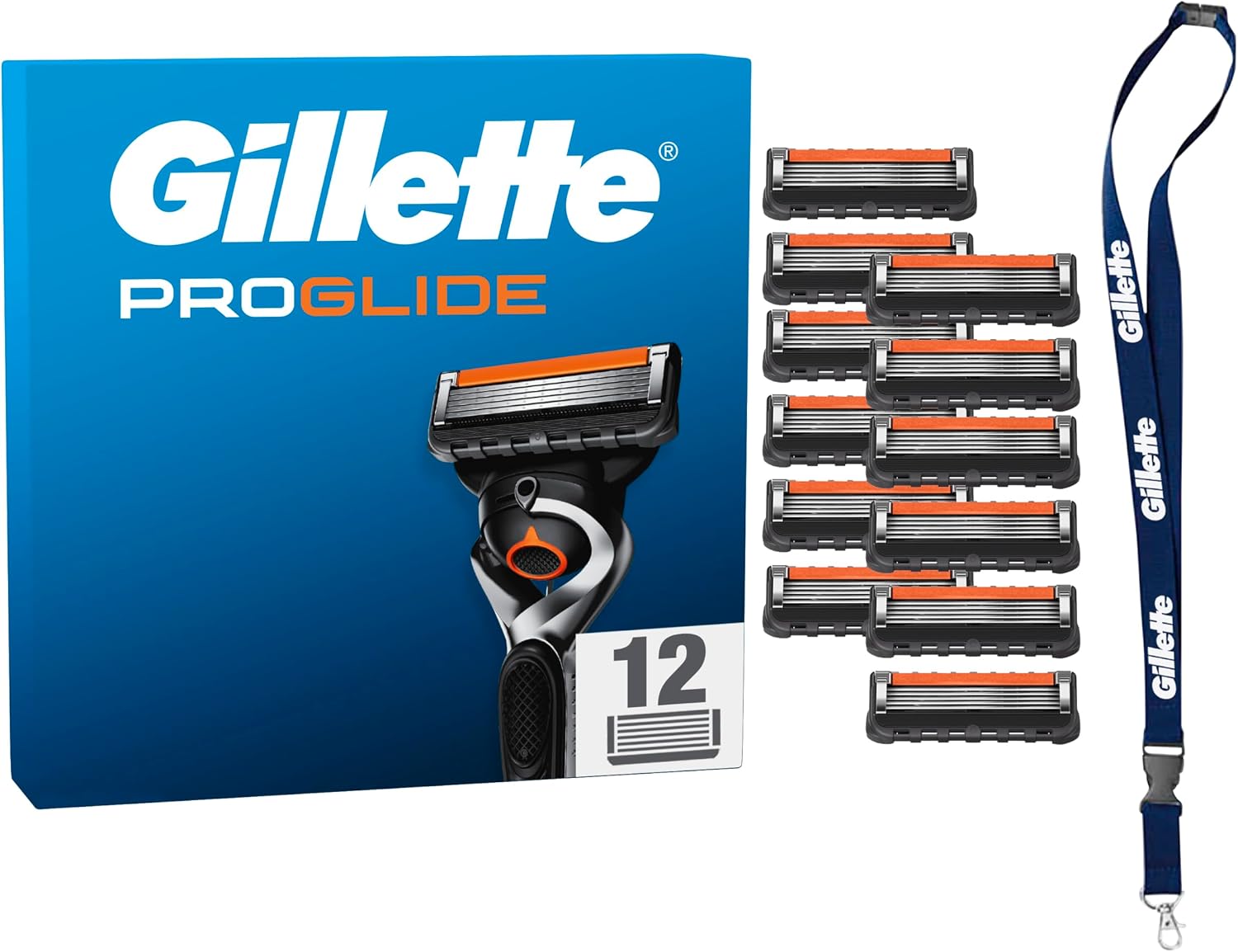 Detalle de Gillette ProGlide razor 12 blades
