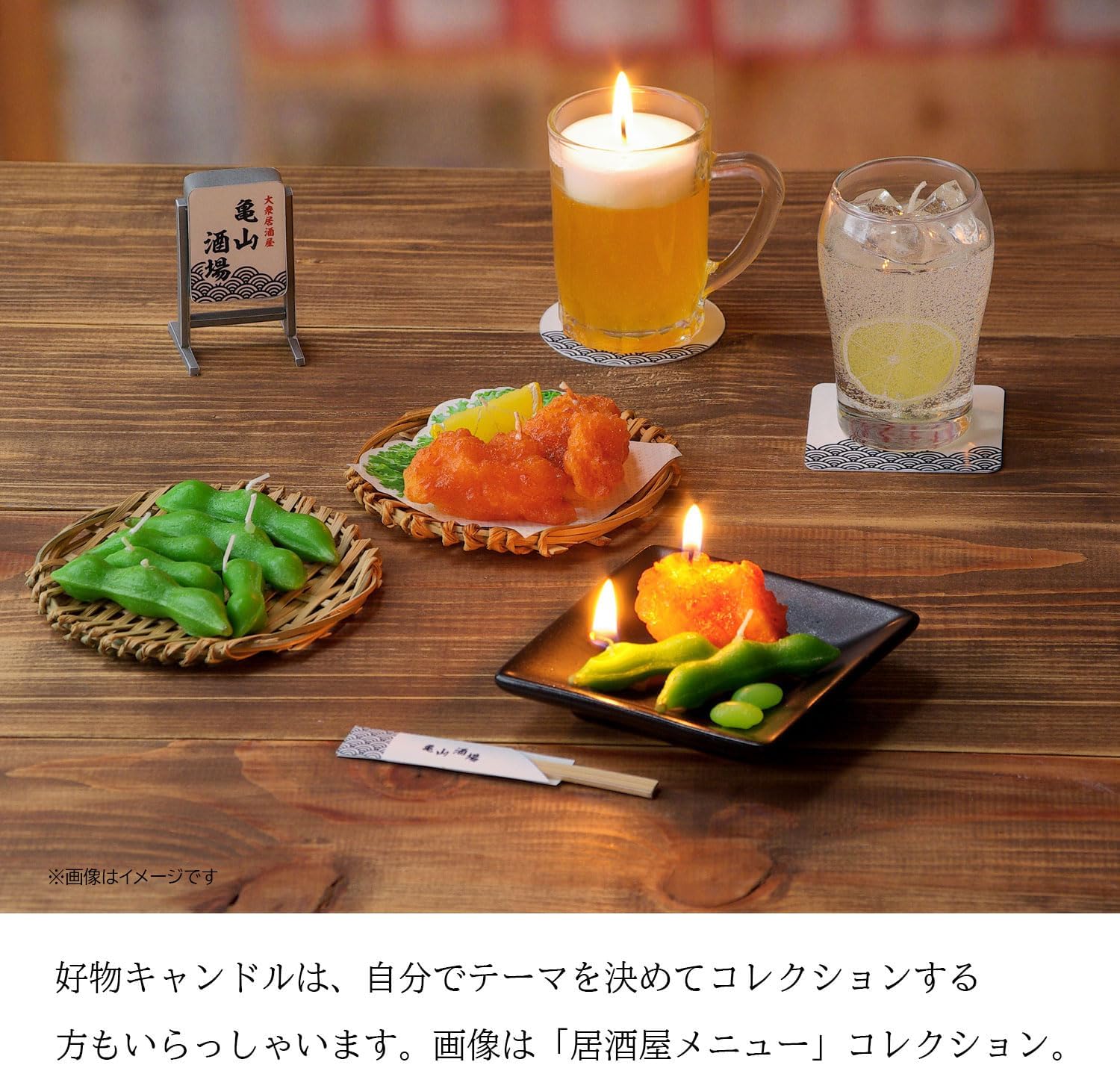 Detalle de カメヤマ T8643-00-10 おはぎキャンドル 2個入り 好物キャンドル・甘い香り