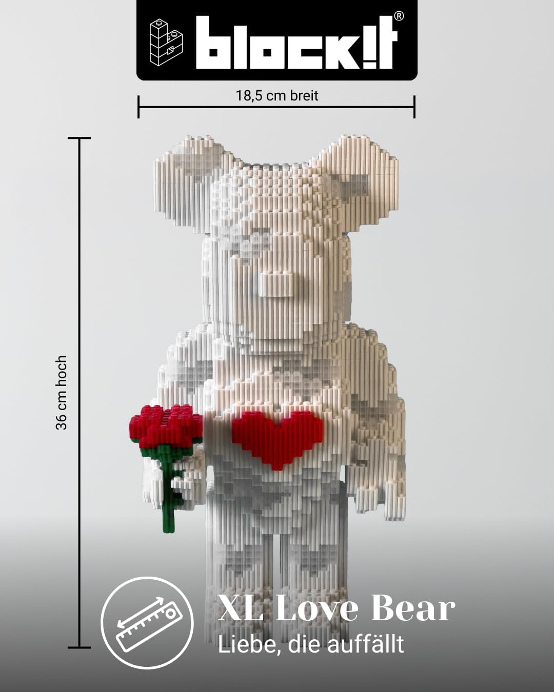 Thumbnail 6 de block!t Love Bear Klemmbaustein-Set 5423 đ§©