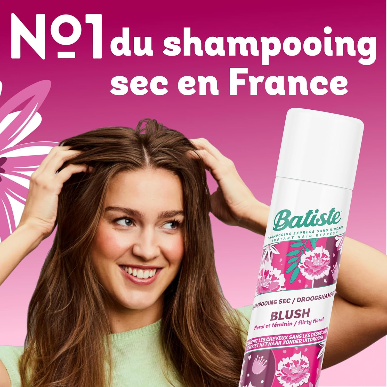 Detalle 2 de Batiste Shampooing Sec Blush 6x50ml