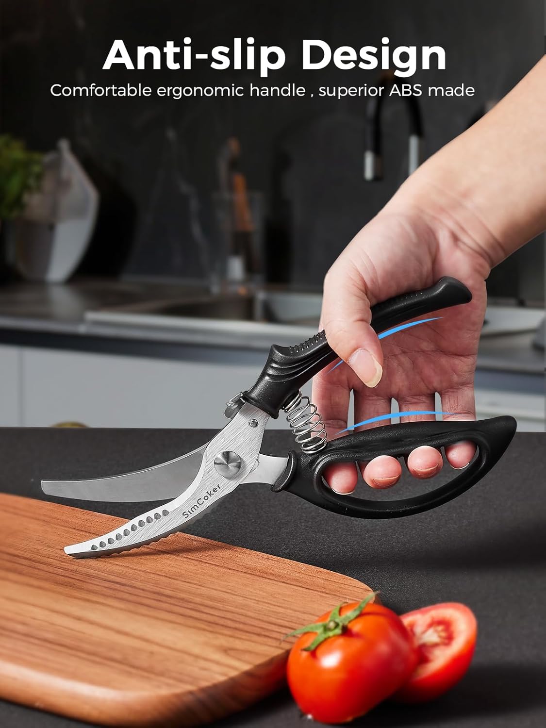 Detalle 2 de Poultry Shears Heavy-Duty Kitchen Scissors for Meat ✂