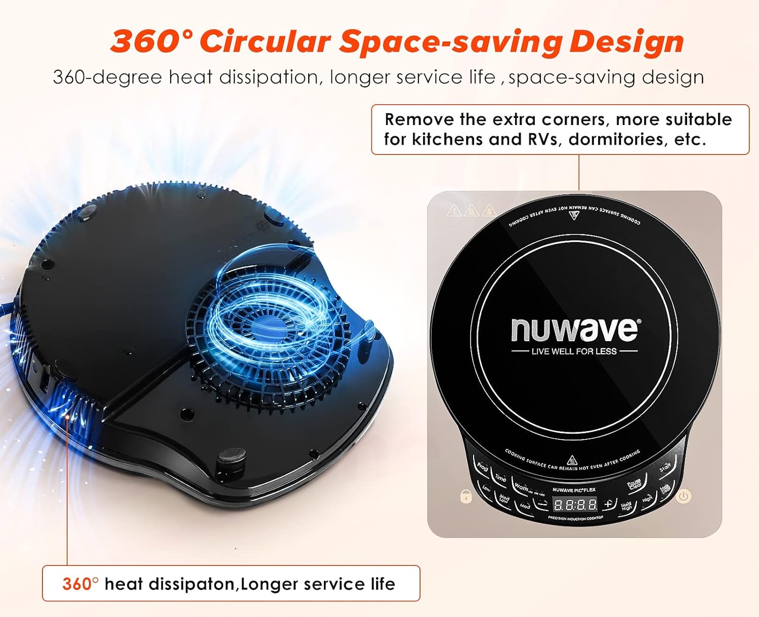 Thumbnail 3 de Nuwave Flex Induction Cooktop, 45 Temp